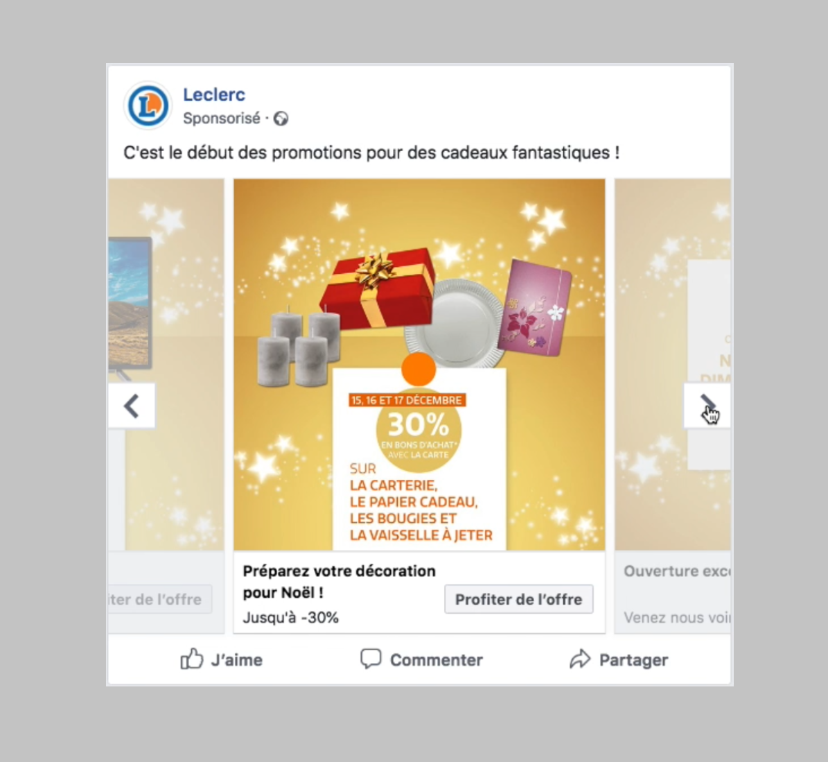 Campagne réseaux sociaux - Leclerc